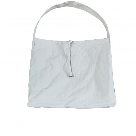 Solid Color Simple Nylon Lightweight Rope Lock Shoulder Bag Niche Trendy Brand Hong Kong Style Versatile Student Portable Armpit Bag