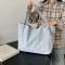 New Casual Nylon Waterproof Casual Solid Color Shoulder Bag Simple Large Capacity Student Commuting to Class Tote Bag for Women