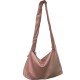 New Korean style fresh sweet casual large capacity soft leather tote bag versatile fashion practical multi-purpose shoulder bag