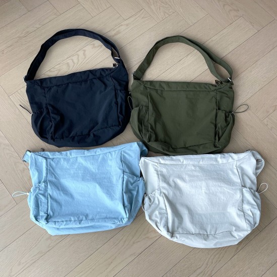 2025 New Korean Style Casual Nylon Shoulder Bag, Classic Versatile INS Multifunctional Large Capacity Travel Crossbody Bag