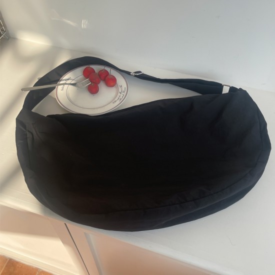 2025 spring and summer casual college literary dumpling bag ins internet celebrity trendy fashion large capacity women's crossbody bag