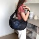 Japanese style 2025 new fashion commuting large capacity ins student sweet versatile casual letter print crossbody bag