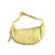 2025 New Fresh Nylon Dumpling Bag, Solid Color, Cute and Cute, Adjustable Shoulder Strap, Trendy Shoulder/Crossbody Bag