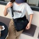 Trendy brand ins nylon bag, new 2025 summer sports fitness large capacity student class casual crossbody bag