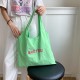 2025 Spring/Summer New Sweet and Fresh Shoulder Bag/Tote Bag, Large Capacity, Fashionable Letter Print Nylon Bag