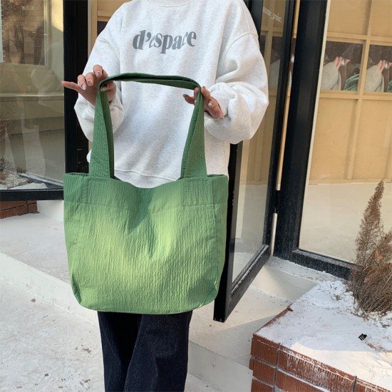 Muye Korean Selection ~ Large Capacity Tote Bag, Casual New Style, Korean Chic, Personalized Fashion Shopping Shoulder Bag