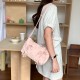 Korean style soft-surface premium commuter bag for women, 2025 new trendy fashion simple bow tote bag