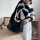 New Korean style fresh sweet casual large capacity soft leather tote bag versatile fashion practical multi-purpose shoulder bag