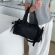 Lightweight nylon tote bag, high-end large capacity new Korean style simple casual commuting travel crossbody bag