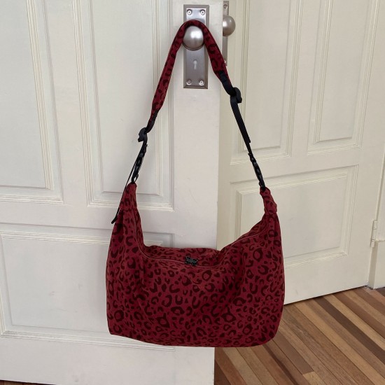 Lazy Style Leopard Print Women's Bag 2025 Autumn/Winter New High-Quality Shoulder Bag, Casual Fashionable Crossbody Bag (ins style)