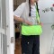 Muye Leather high quality nylon casual bag ins Korean internet celebrity simple lightweight trendy pillow crossbody bag