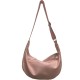 Internet celebrity PU bag 2025 new high-end casual fashion versatile dumpling women's crossbody bag