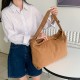 2025 New Washed Canvas Bag, Japanese and Korean Style, Simple, Artistic, Retro, Trendy, Large Capacity Women's Crossbody Bag
