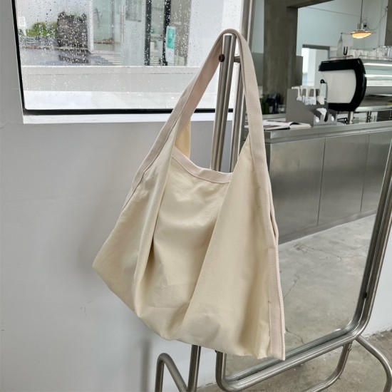Muye Leather Goods... 2025 Spring/Summer new nylon material, new large capacity, casual dumpling shape women's bag Shoulder Bags