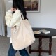 Korean style artistic, forest-style, washed corduroy bag, large capacity, versatile, minimalist, casual, retro tote shoulder bag