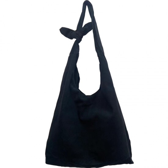 2025 Autumn/Winter Simple Korean Style INS Versatile Fashionable Sweet Shoulder Bag, Knotted Solid Color Underarm Student Crossbody Bag