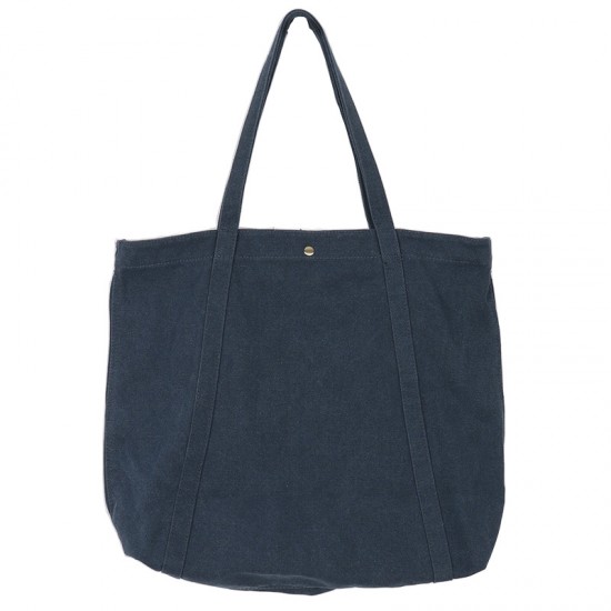 2025 Japanese Spring/Summer New Trendy Fashion Casual Versatile Large Capacity Washed Retro Women's Shoulder Canvas Bag