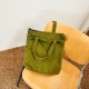 2025 New Unisex Korean Style Ins Retro Fashion Heavy Wash, Distressed, Simple Women's Handbag/Crossbody Canvas Bag