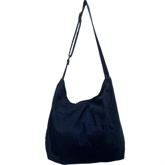 2025 Spring/Summer New Original Simple Korean Style Washed Canvas Bag, Large Capacity, Casual, Fashionable, Versatile Crossbody Bag