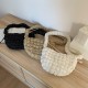2025 New Korean Style Pleated Cloud Women's Bag Nylon Bubble Fashion Personalized Casual Down Crossbody Bag