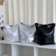 2025 new high-end glossy crossbody bag women's tote bag large capacity commuting fashion versatile single shoulder bag