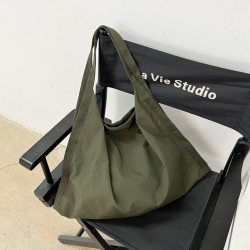 Muye Leather Goods... 2025 Spring/Summer new nylon material, new large capacity, casual dumpling shape women's bag Shoulder Bags