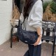 2025 New American Style Sporty Large Capacity Simple Corduroy Bag Trendy Internet Celebrity Fashion INS Dumpling Crossbody Bag