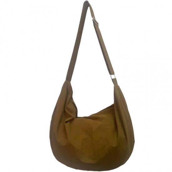 2025 spring and summer casual college literary dumpling bag ins internet celebrity trendy fashion large capacity women's crossbody bag