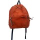 New ins style distressed retro Japanese and Korean trendy washed simple versatile casual canvas bag large capacity backpack