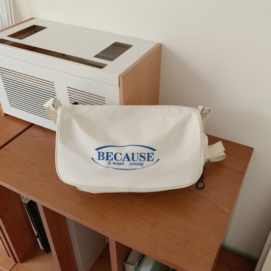 New trendy toast bag, high-end chic minimalist letter bag for women, 2025 fashionable casual versatile crossbody bag.