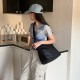 Casual Simple Waterproof Leather Pillow Bag Ins Fashion Trendy Korean Style Textured Large Capacity Versatile Crossbody Bag
