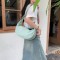 Internet celebrity PU bag 2025 new high-end casual fashion versatile dumpling women's crossbody bag