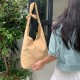 2025 Autumn/Winter Simple Korean Style INS Versatile Fashionable Sweet Shoulder Bag, Knotted Solid Color Underarm Student Crossbody Bag
