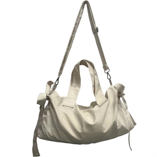 Lightweight nylon tote bag, high-end large capacity new Korean style simple casual commuting travel crossbody bag