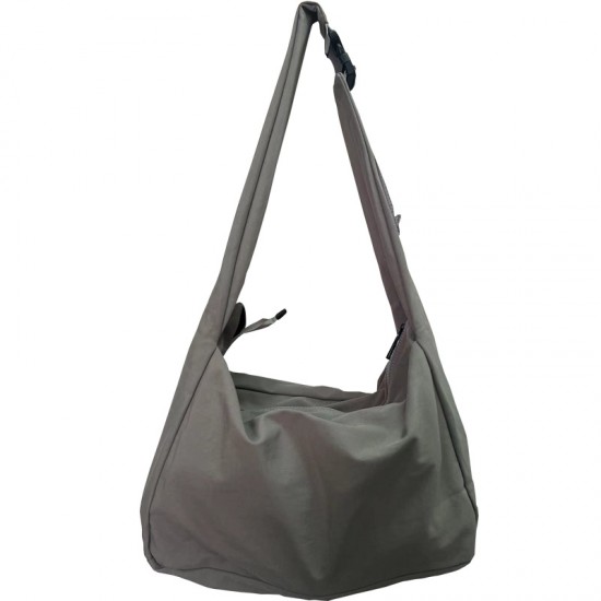 Japanese style unisex crossbody bag, large capacity casual commuting bag, 2025 new nylon fabric literary single shoulder bag