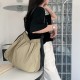 Korean style pleated drawstring new shoulder bag ins blogger style, simple casual versatile large capacity girl crossbody bag