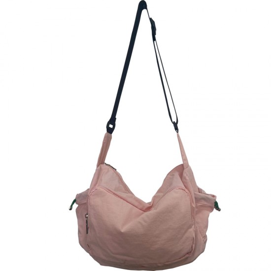 New Sporty Women's Bag Korean Style Fresh INS Nylon Multifunctional Casual Large Capacity Personalized Crossbody Bag